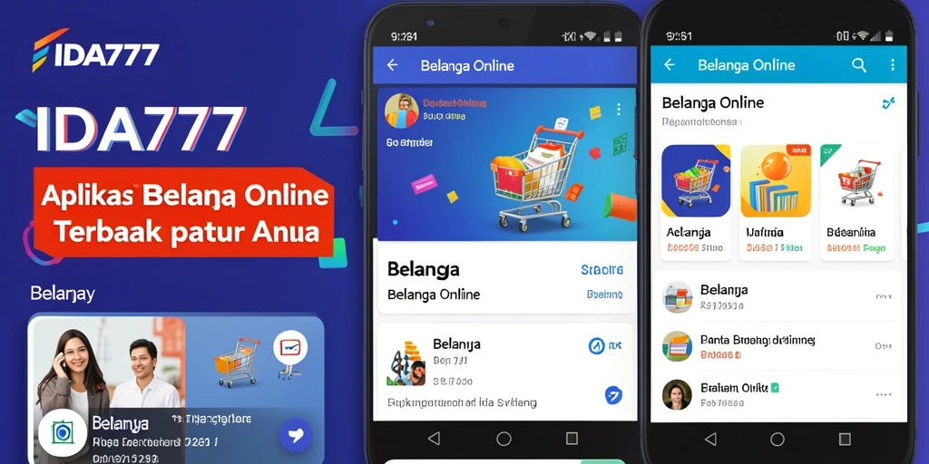Tampilan antarmuka IDA777 yang menarik dan mudah digunakan.